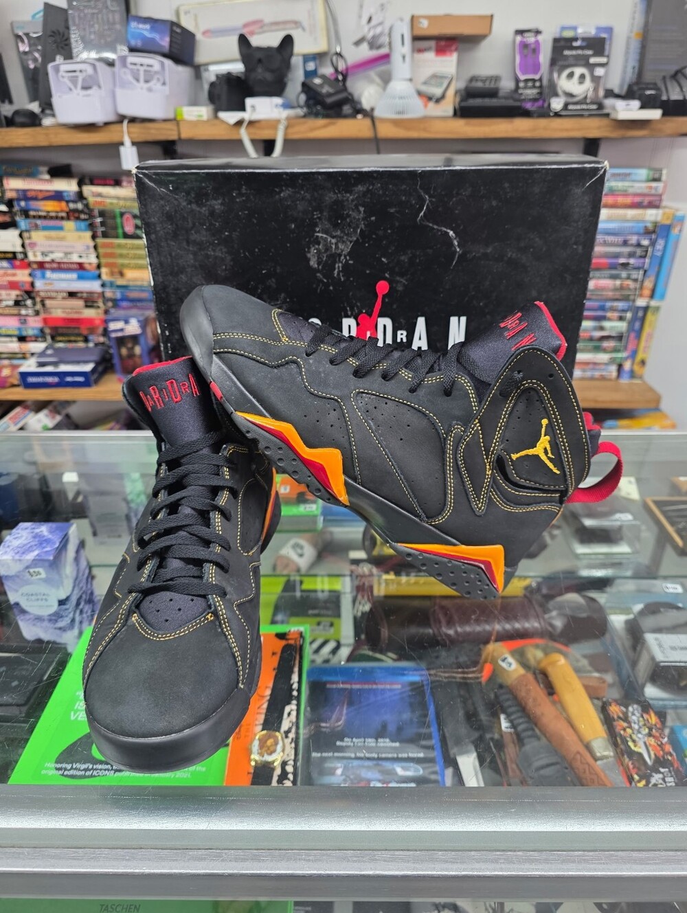 Nike Air Jordan 7 Citrus Black Citrus 2022 Size 13 Men's - CU9307-081